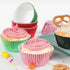 Caperci Black Foil Cupcake Muffin Liners, Standard Size Baking Cups, 150-Pack, Premium Greaseproof & Sturdy