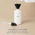 Set Set Countertop Set Luxe White Kitchen Soap Dispenser with Tray and Dish Brush, Refillable Hand and Dish Soap