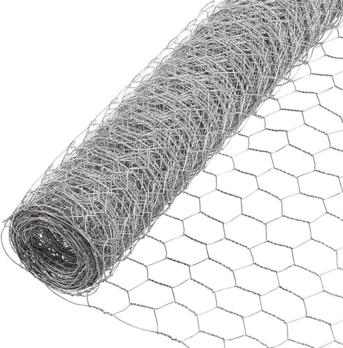 YARDGARD 50 308475B 3 Foot X 2 Inch Mesh Poultry Netting, Gray by YARDGARD