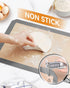 Silicone Baking Mat-Set of 5 (2 Half Sheet Mats + 2 Quarter Baking Sheets+ 1 9'' Oven Liner), Sopito Non Stick, Food Safe & Reusable Bakeware Mats for Cookies, Macarons, Bread and Pastry by Sopito
