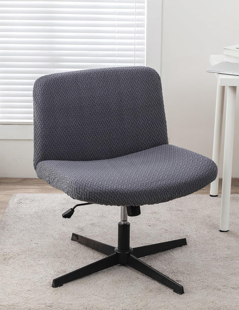 Armless LavishCover Chair Cover Office Desk Chair Cover, Waterproof and Elastic Criss Cross Chair Cover, Exquisite
