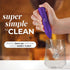 Zulay Kitchen Powerful Milk Frother Wand, Mini Handheld Stainless Steel Drink Mixer for Coffee