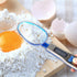 Accurate Digital Spoon Scale, 500/0.1g Kitchen Stainless Measuring Tool for Weighing