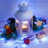 6-Pack Lights-7FT 20 Lakumu Fairy Lights Battery Operated String LED,Waterproof Silver Wire Firefly Lights for Mason