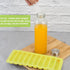 Zukro Glass Juice Bottles with Lids Set of 3, 24 oz Reusable Clear Bottles with Stainless Steel Cap