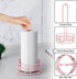 Countertop, 8" 13" Buruis Paper Towel Holder for Kitchen Pastel Pink - One Hand Tear with Wide Base, Height, Raised