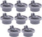 BlueStars 165314 Dishwasher Lower Rack Wheel, Compatible for Bosch & Kenmore, Replaces 420198 423232 - PACK OF 8