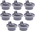 BlueStars 165314 Dishwasher Lower Rack Wheel, Compatible for Bosch & Kenmore, Replaces 420198 423232 - PACK OF 8