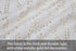Gold Sofa Throw Pillow Cover 1pc - 20X20inch Ecru White Textural Linen Look Metallic Print Decorative Pillowcase
