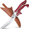 Dream Reach Poultry Shears, Red Heavy Duty Kitchen Shears with Serrated Edge,