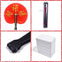 20 Pieces Folding Paper Hand Fans, Handheld Chinese New Year Decorations, Asian Oriental Foldable Fans