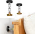 Krisler Adjustable Headboard Stoppers for Wall, Anti-Shake Tool for Bed Frame, Easy Install, 30-90mm (2PCs)
