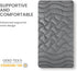 SLEEP ZONE Extra Long Twin Cooling Mattress Topper for College Dorm, Premium Zoned Cool Mattress Pad Cover