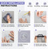 KINCMAX Premium Adhesive Soap Holder for Shower Wall - Drill Free Bar Soap Dish for Bathroom Storage - Stainless Steel