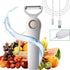 Electric Potato Peeler, Handheld 3-in-1 Pro Set, USB Rechargeable Kitchen Gadgets for Apples, Potatoes, Carrots