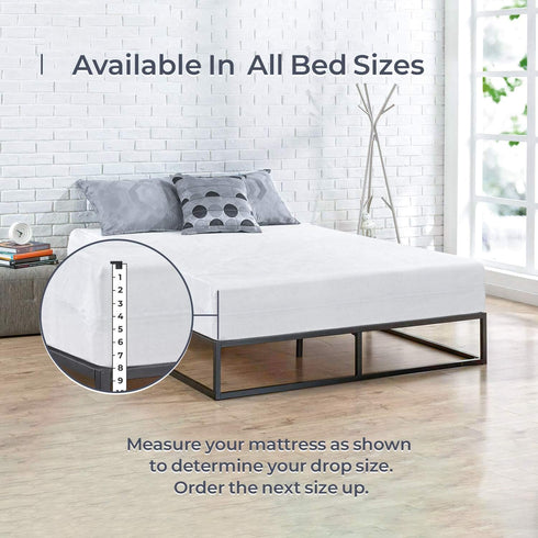 BLISSFORD Plastic Mattress Protector, Zippered Cot Size, Waterproof Vinyl