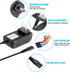 Bissell 3079 AC Power Charger Replacement, Compatible with Bissell 3079 Featherweight Cordless Vacuum Cleaner (1 Black)