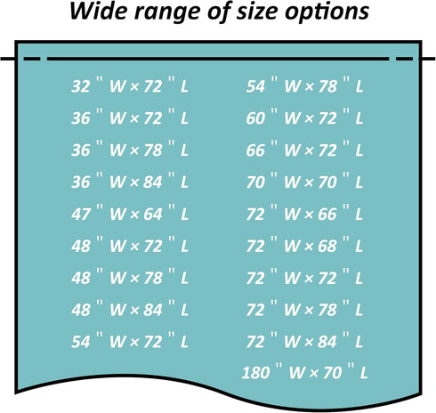 Mrs Awesome Extra Long Shower Curtain Liner, 72 x 84 inch, Clear PEVA 8G Heavy Duty Waterproof