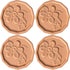 YUMBAN Brown Sugar Keeper Saver, Terracotta Brown Sugar Softener to Maintain Food Moisture