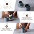 Dark Gray Butter Crock with Water Line, French Butter Dish with Lid for Fresh Spreadable Butter on Countertop