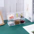 6 Packs Clear Acrylic Plastic Box with Lids, Small Square Containers for Candy, Pill, and Jewelry