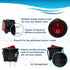 HQRP On Off Power Switch for Hoover Upright Vacuum Cleaner UH70830 UH70831 UH70820 UH70816 UH70809 UH70800 UH70825