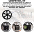 Coffee Maker Brew Basket Water Stop Valve Kit, 2 Sets for Hamilton Beach FlexBrew Coffee Makers Basket 990117900