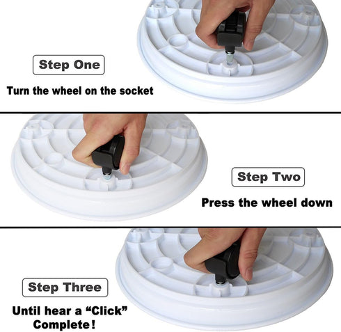 2 Pack of Plant Stand Rolling Caddy with Wheels, Movable Flower Plant Pot Pallet, Indoor Outdoor Planter Tray Dolly