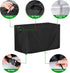 PC3404S Cart,Black-46''L 25''W 39''H Outdoor Grill Table Cover for Royal Gourmet Rolling Dining Table, Waterproof Cart
