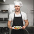 XEMGUE 12 Pack 2 Bib Apron, Unisex Restaurant Kitchen Aprons for Women with Pockets, Chef Aprons for Cooking Men BBQ