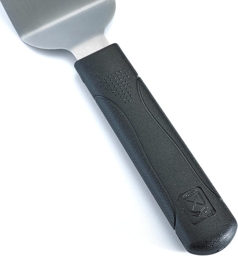 Mercer Culinary Millennia Mini Turner/Spatula, 2.5 Inch Blade, Black Handle