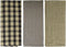 fillURbasket Black Farmhouse Kitchen Towels - Set of 3 Striped Buffalo Checked Plaid Dish Towels for Decor