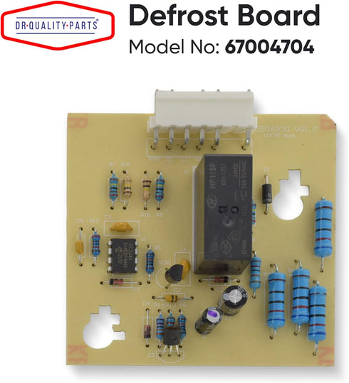 Refrigerator Adaptive Defrost Exact Replacement for 67004704 WP67004704 W11227239 67003375 Compatible with Whirlpool Maytag Amana