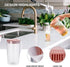 Hemoton 2600ML Plastic Pitcher with Lid, Clear Juice Pitcher for Fridge, Large Capacity Lemonade Water Jug