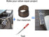 Wicker Repair Tool, Stainless Steel Prying Tool with Silicone Handle Cover for Rattan/Wicker Furniture Fix