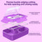 Jelife Lunch Box Kids Bento Box, Large Leakproof 4 Compartments Lunchbox with Utensils for Back to School, Purple