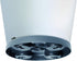 (14.4 inch) Round Rolling Plant Caddy with Edge and Hidden Wheels, Heavy Duty Wheeled Stand for Potted Plant, Universal