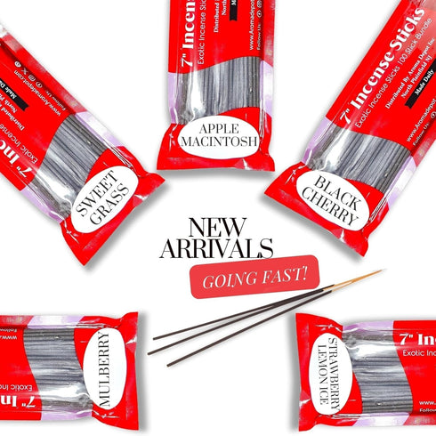 7" 85 100 7 Inches, 35 45 100% Baby Powder Type Most Exotic Charcoal Incense Sticks. Approx. to Sticks Per Bundle
