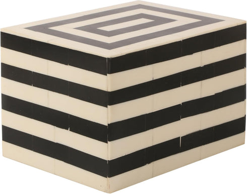 6x4.5 Handicrafts Home Decorative Keepsake Box Small Organizer Box with Lid, Boho Decorative Storage, Retro Memory Box