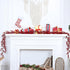 Wuhetyo Berry)-2PCS Christmas Red Pip Berry Garland, Artificial Burgundy Red Berry Vines Garland Decor for Winter