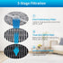 KEEPOW HEPA Filter Replacement for Frida Baby Air Purifier 3 in 1, RIGOGLIOSO Air Purifier GL2103, JINPUS GL-2103, 2