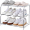 Jucaifu Stackable Small Shoe Rack, Entryway, Hallway and Closet Space Saving Storage