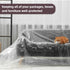 Yotelab Plastic Couch Cover for Moving, Sofa Bag Protector, Furniture Cover for Storage, 92Wx42Dx62/41H Inches
