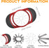 4.72 Inch 12 Supercenter Apple Cutter, Apple Corer and Slicer - Stainless Steel Apple Corer - Apple Slicer Tool