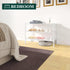 3 Closet, Smiry Bamboo Shoe Rack, Tier Shoe Organizer for Entryway & Stackable Free Standing Storage Shelf for Shoes