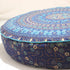 GDONLINE Indian Large Mandala Floor Pillow Comfortable Home Car Bed Sofa Large Mandala Floor Pillows Round Bohemian