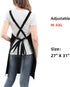 Kitchen Artist Apron for Chef - BBQ & Grill, 6 Deep Pockets, 100% Cotton, M-XXL
