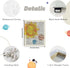 Set 6 (8x10 Inches) CHDITB Space Exploration Canvas Wall Art, Solar System Wall Decor, Of Dictionary Outer Space Poster