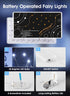 12 Pack 7 20 (12 Pack, Brightown Led Fairy Lights Battery Operated String Lights Waterproof Silver Wire Feet Led