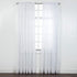 Stylemaster Elegance Sheer Voile Panel, 60" x 84", White